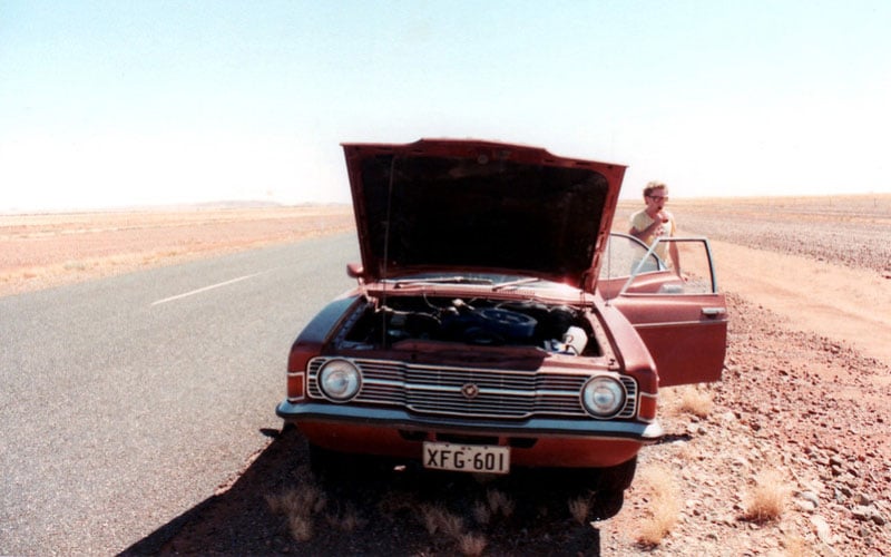 Overheating on the road during the warmer months 