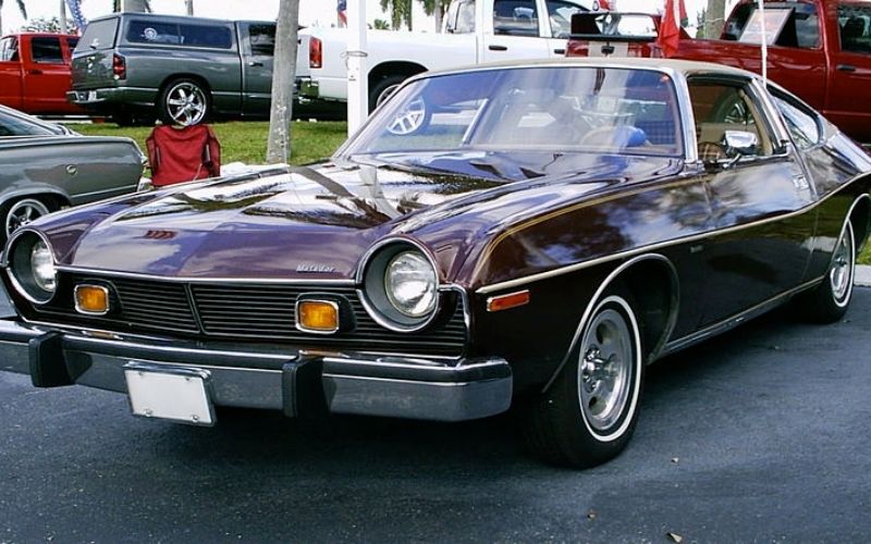 ALT TEXT: 1976 AMC Matador Coupe Cocoa| INSERT “1976 AMC Matador Coupe Cocoa Via Wikimedia.jpg” here | SOURCE: Wikimedia Commons