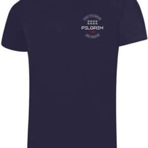 T-shirt Black with Pilgrim V8 Logo