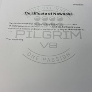 Certificate Of Newness